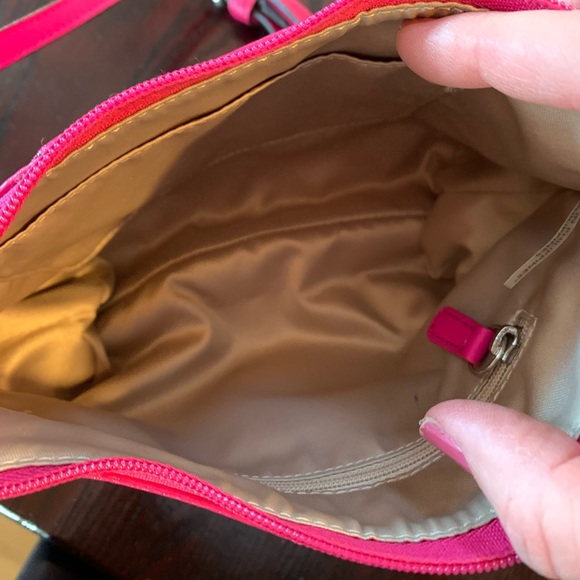 Pink Coach crossbody - Picture 3 of 4